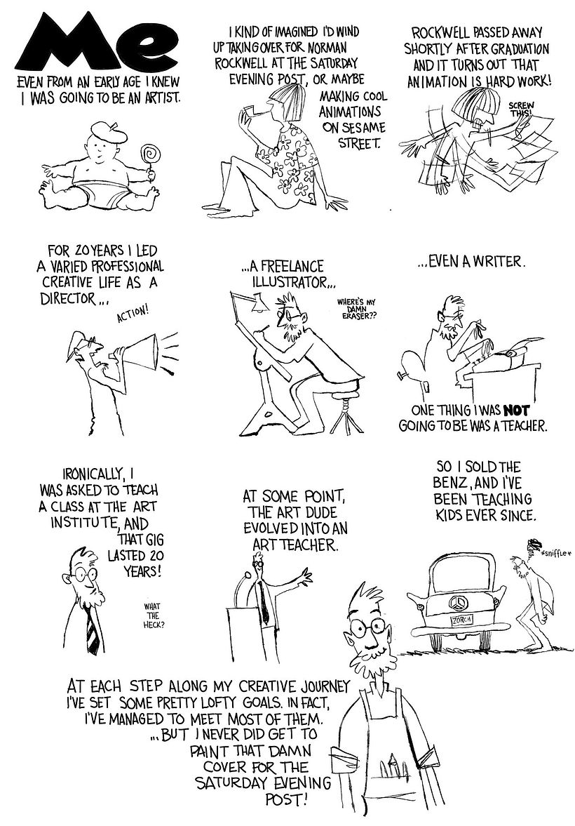 My project for course: Autobiographical Comic Book: Illustrate Your Experiences 8