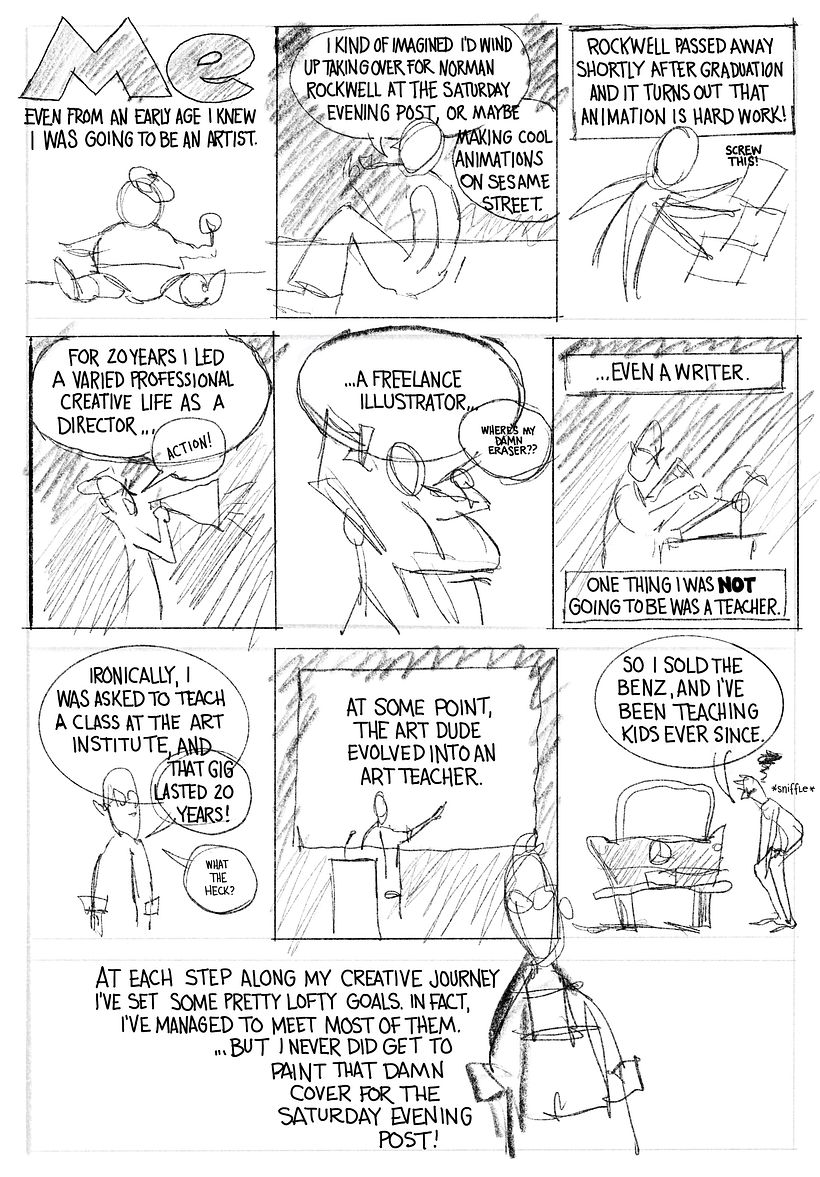 My project for course: Autobiographical Comic Book: Illustrate Your Experiences 11