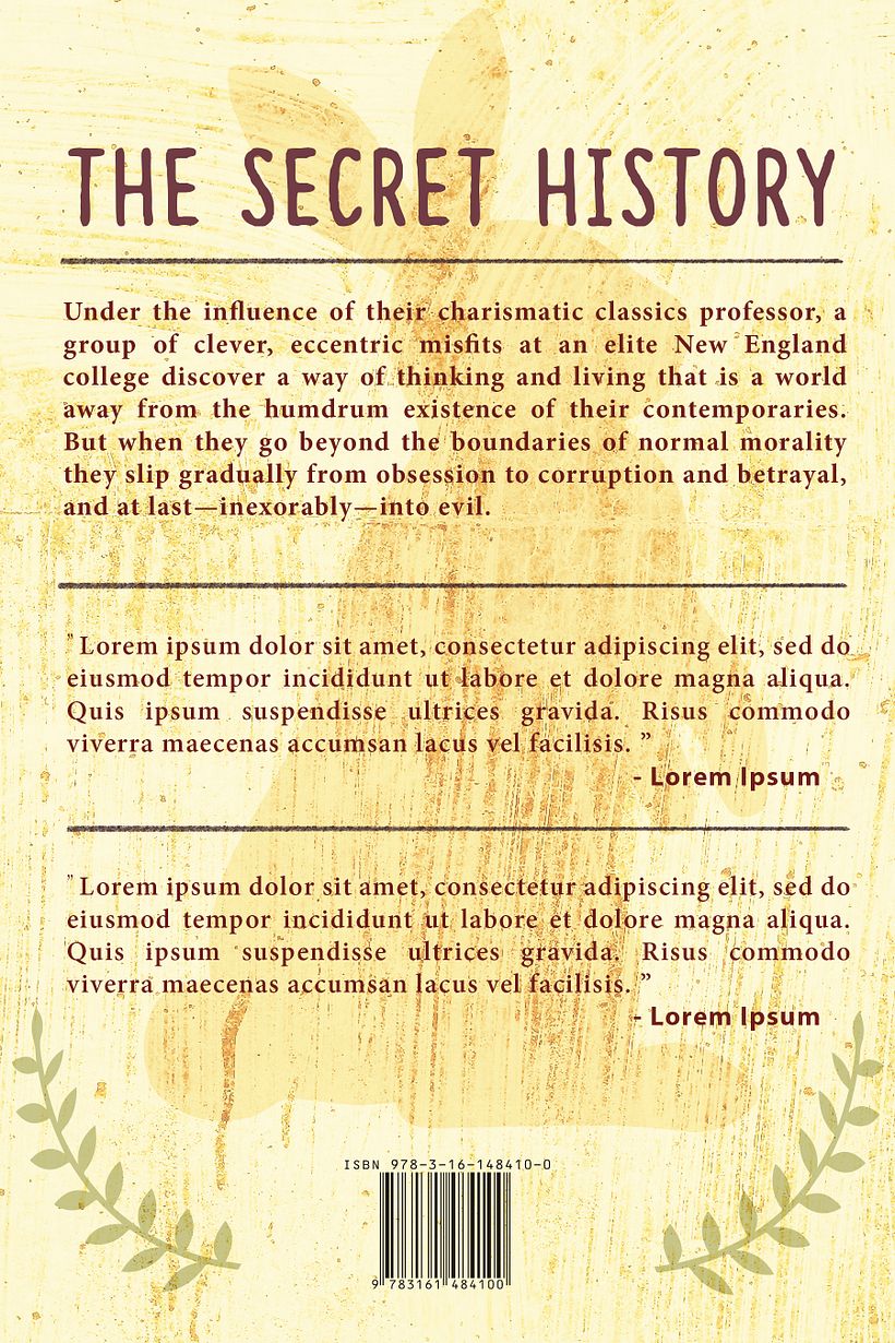 Mi proyecto del curso: Introducción al diseño de portadas para libros 5