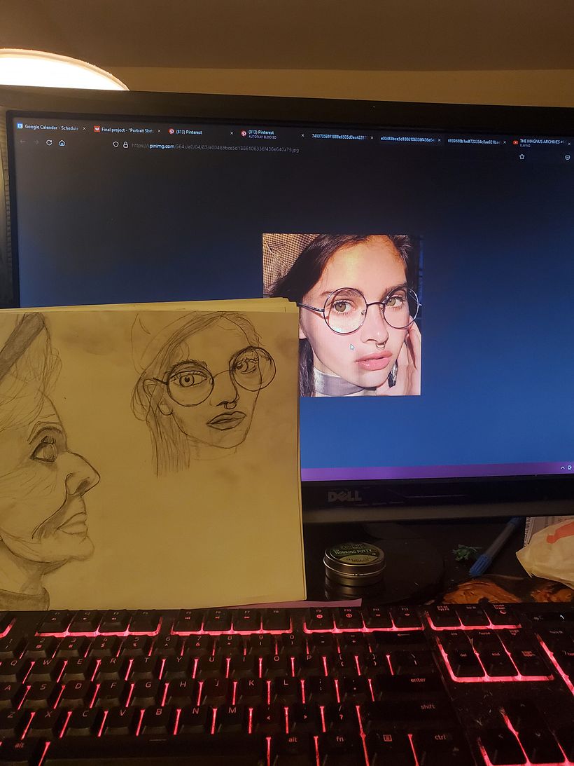 face #2 The angles are not quite right but im not sure how to fix it