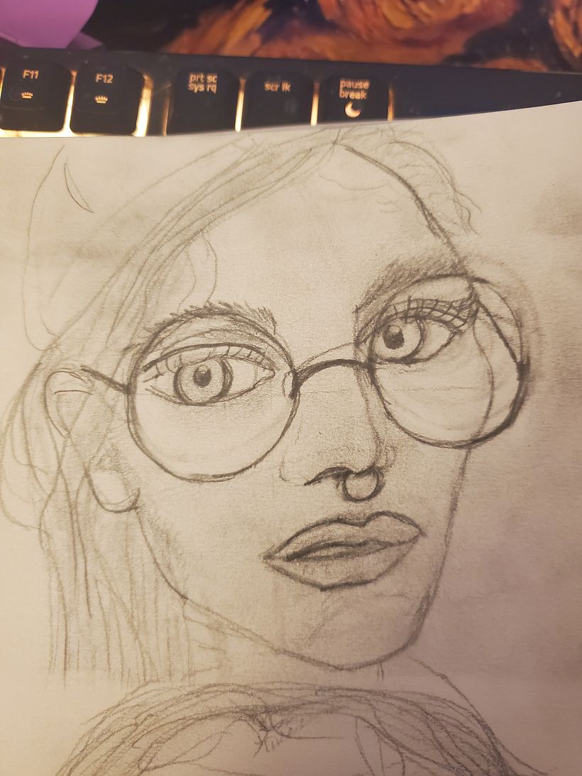 My project for course: Portrait Sketchbooking: Explore the Human Face 6