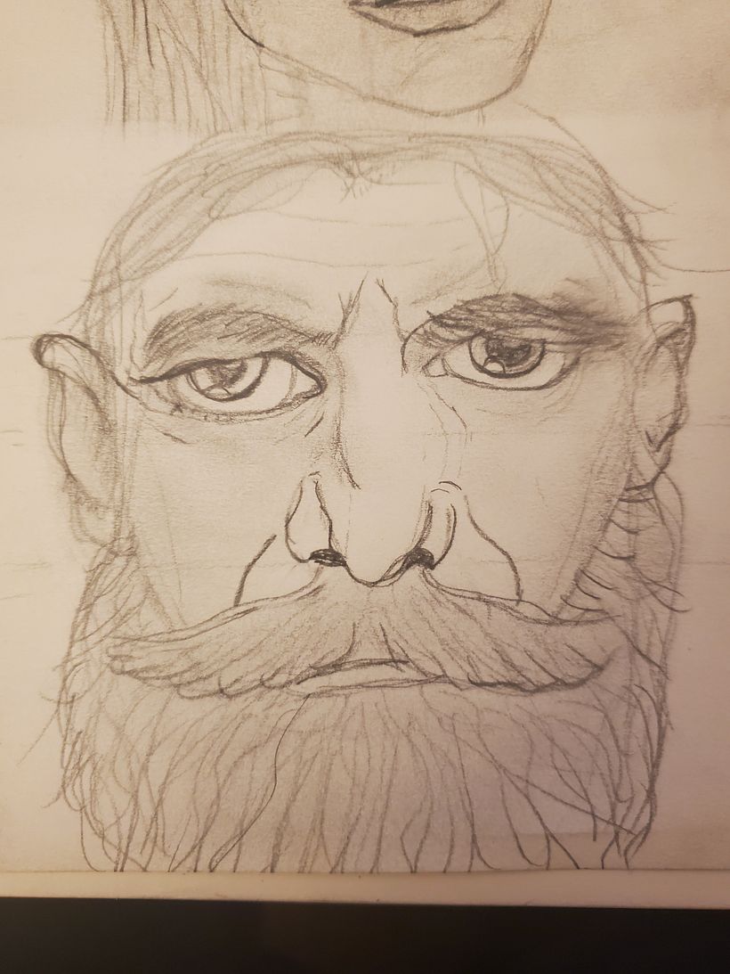 My project for course: Portrait Sketchbooking: Explore the Human Face 7