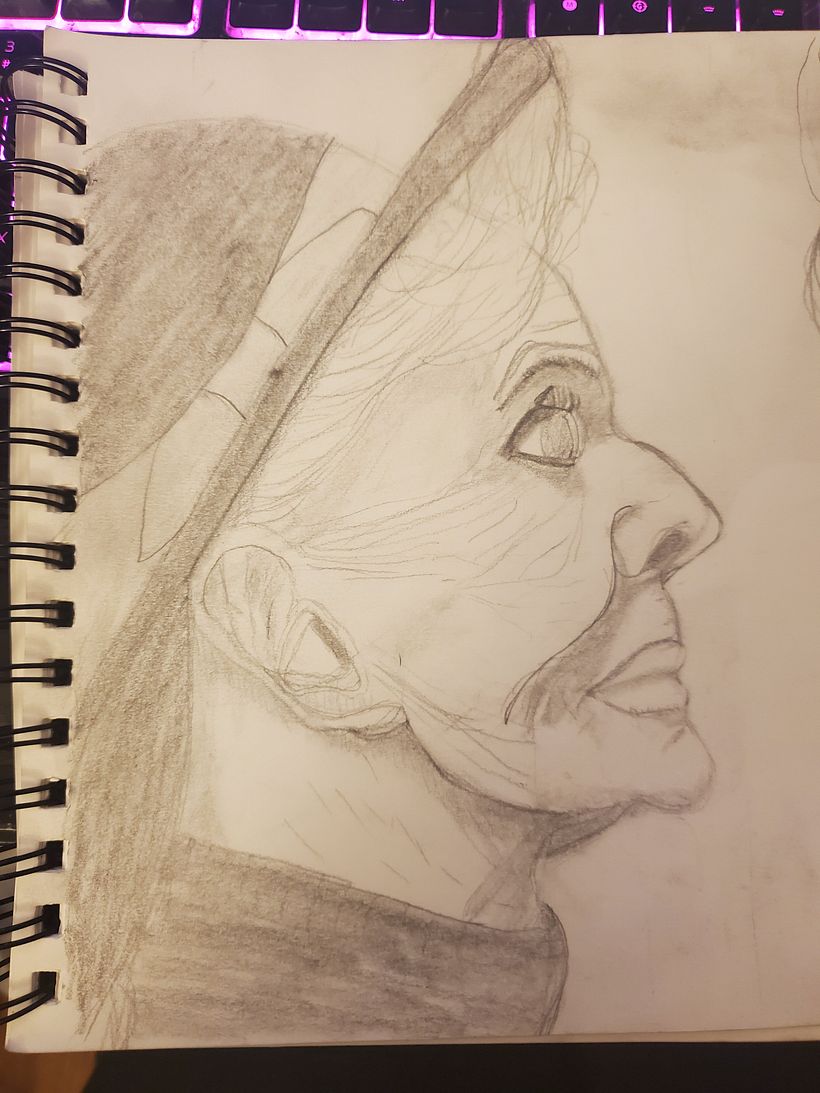 My project for course: Portrait Sketchbooking: Explore the Human Face 8