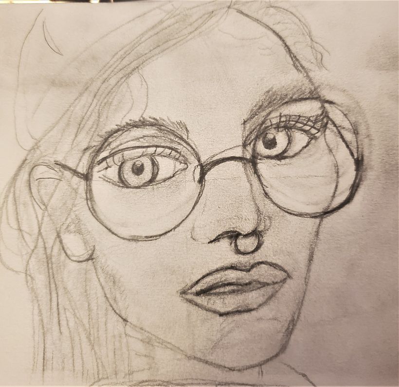 My project for course: Portrait Sketchbooking: Explore the Human Face 11