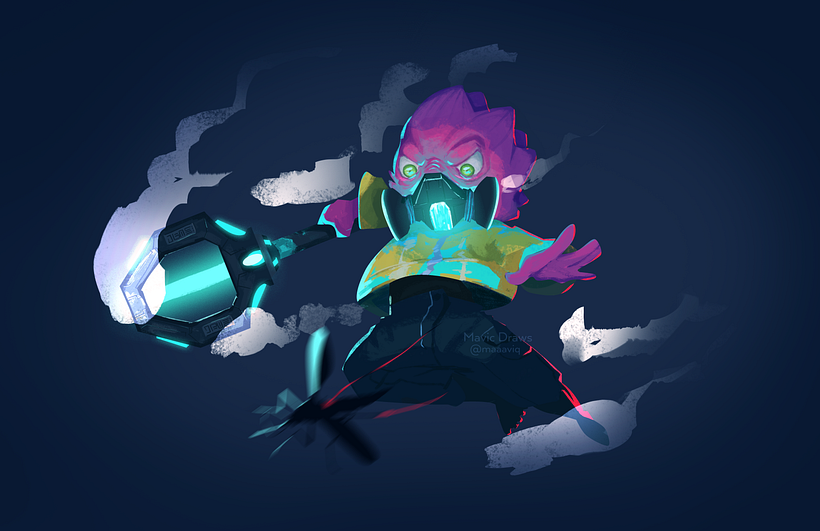 My project for course: Digital Painting for Characters: Color and Light 1