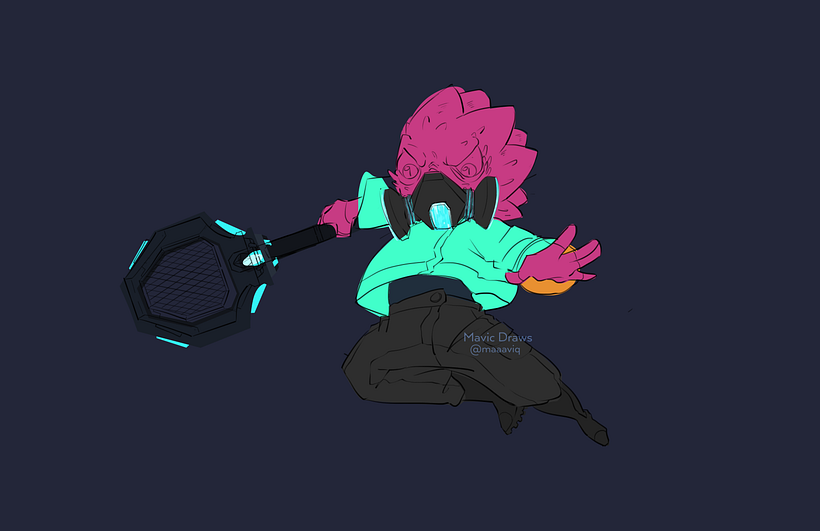 My project for course: Digital Painting for Characters: Color and Light 5