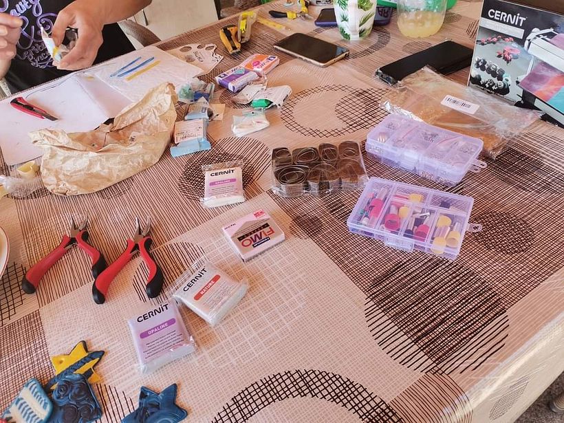My project for course: Polymer Clay Jewelry Design for Beginners 1