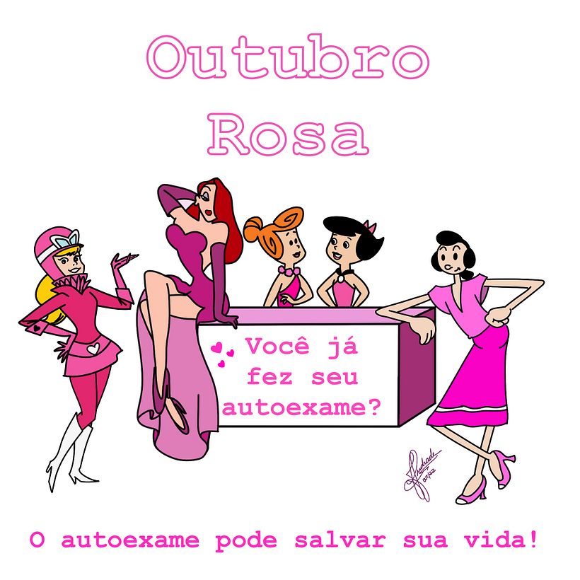 Hora de usar o que foi aprendido para conscientizar as pessoas sobre algo tão importante. #cancerdemama #outubrorosa