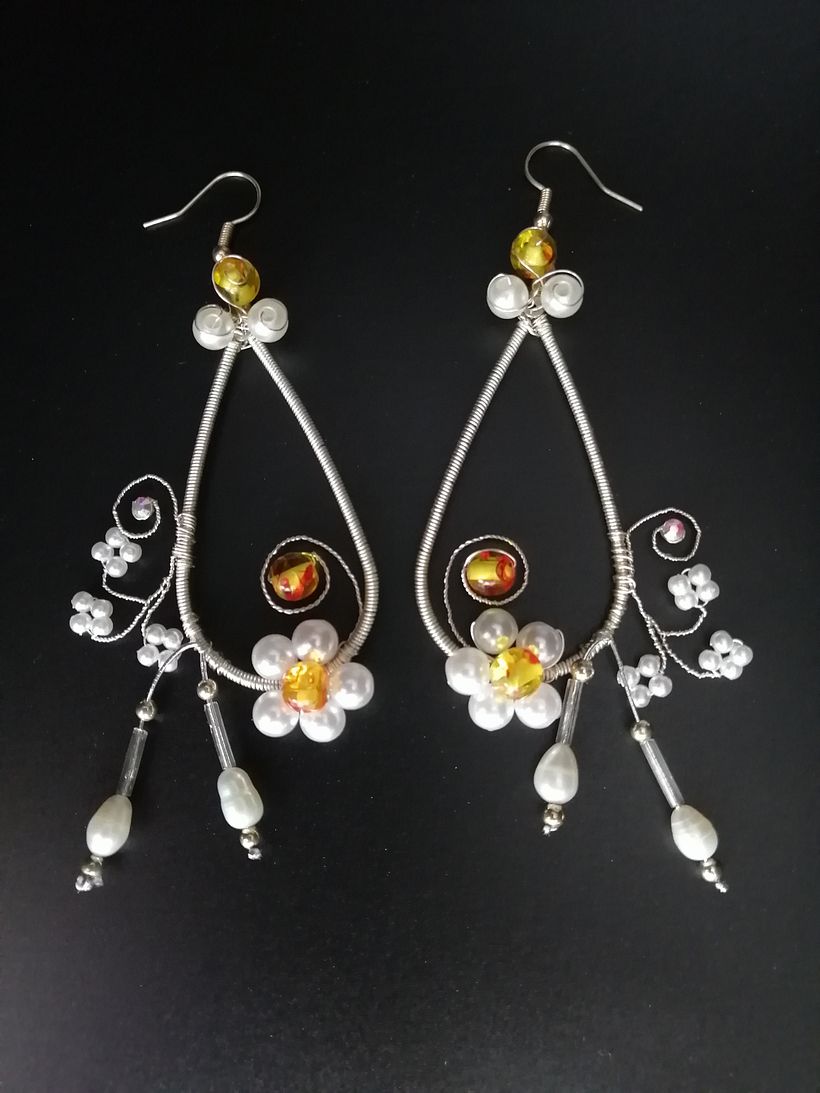 My project for course: Wire Jewelry Techniques 2
