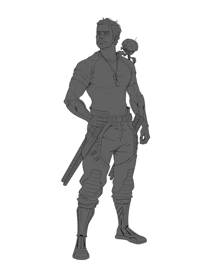 My project for course: Concept Art: Character Design & Worldbuilding 7