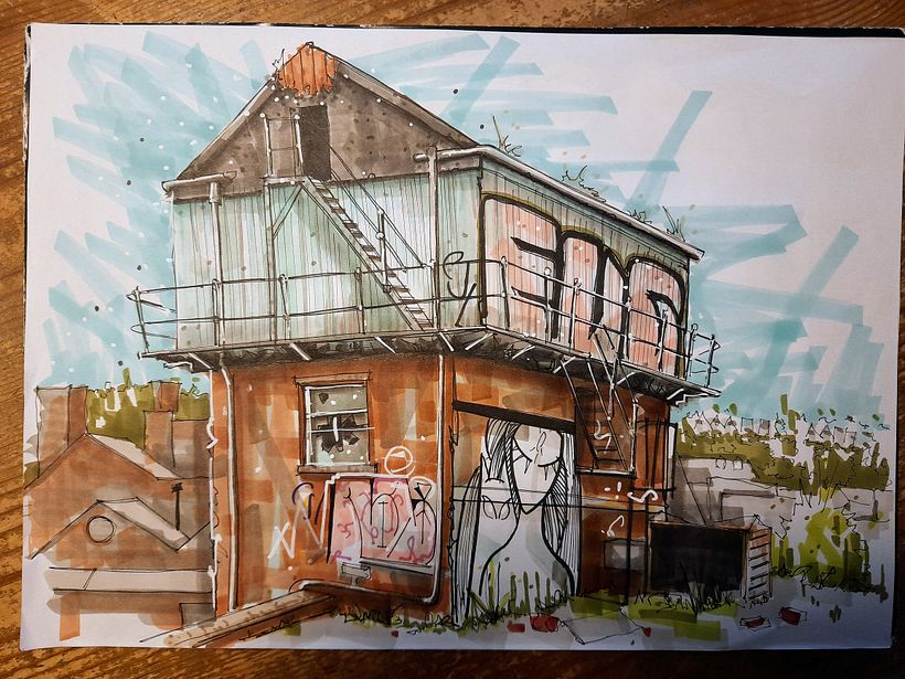 Sketching in Sheffield 4