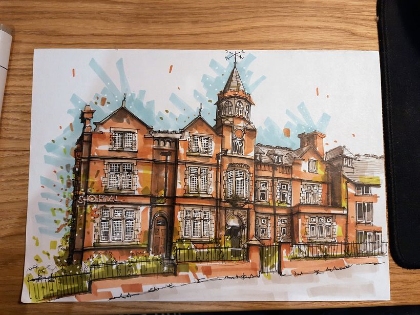 Sketching in Sheffield 5