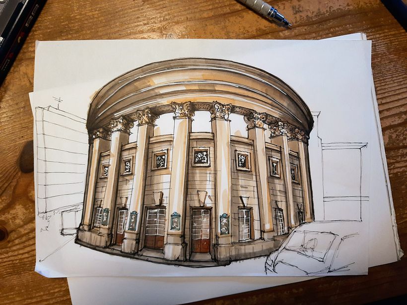 Sketching in Sheffield 8