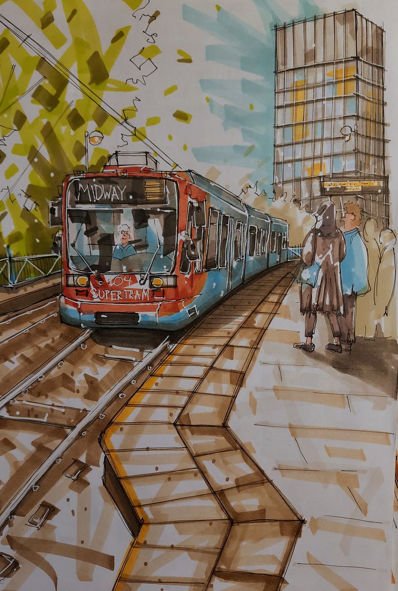 Sketching in Sheffield 10