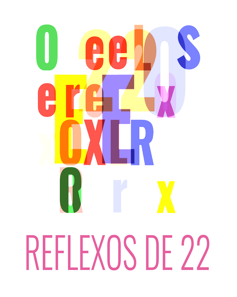 EXEMPLO 1 DO EFEITO VERBIVOCOVISUAL, FUNCIONANDO COMO POESIA CONCRETA