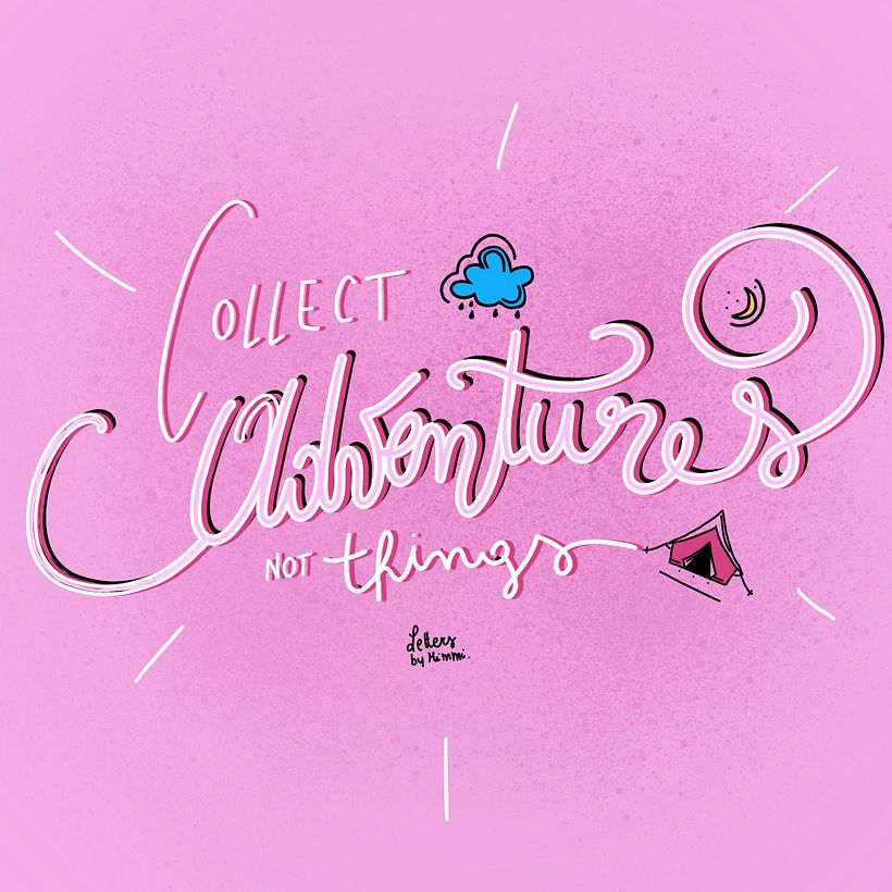 My project for course: Calligraphy and Lettering Fundamentals in Procreate 1