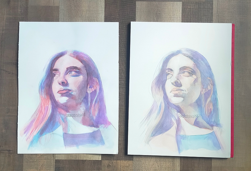 Trabajo en el proceso de color nexo
