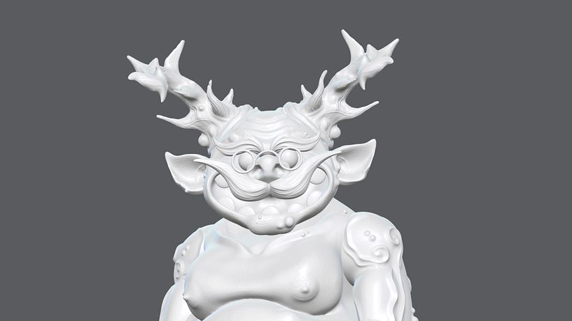 Modelado en Nomad del Sátiro