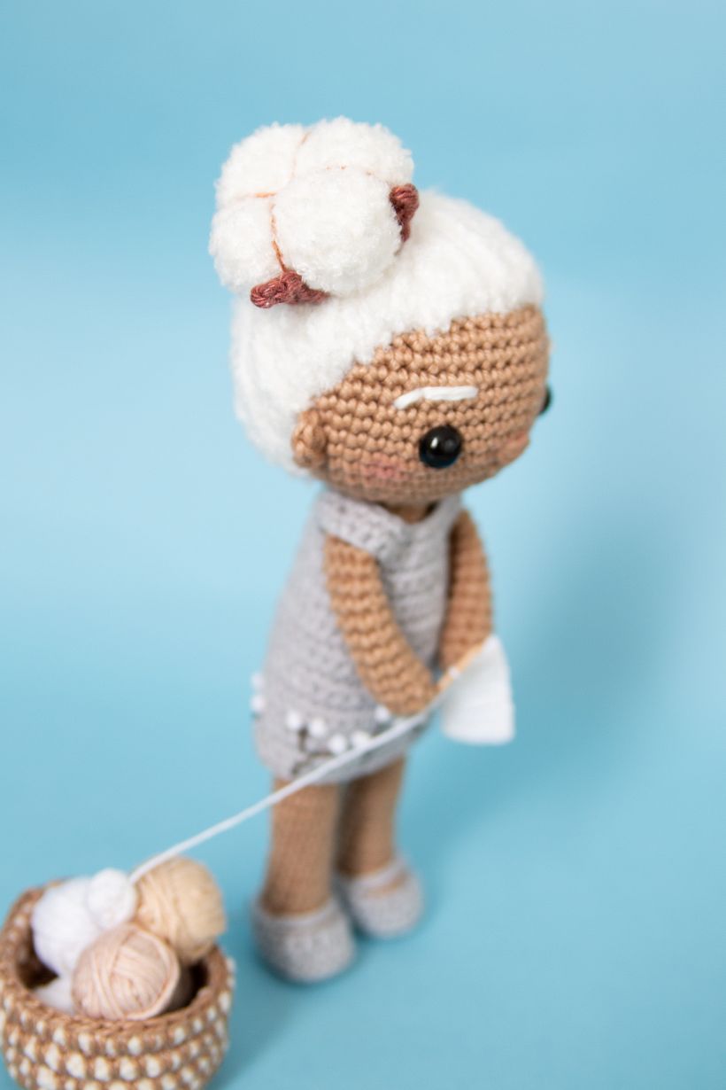 Cabelo - Flor de algodão