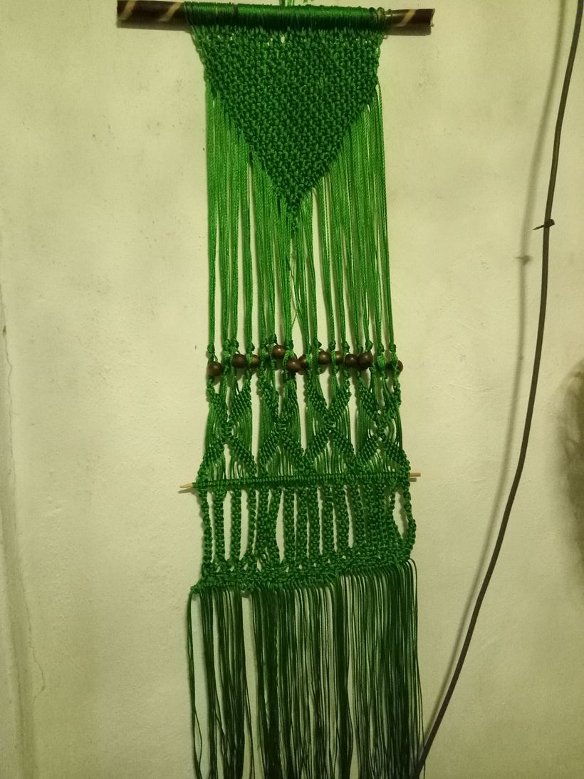 Mi proyecto del curso: Macramé: nudos básicos y complejos 4