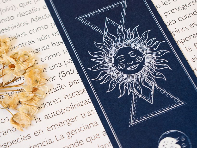 Cyanotype bookmarks 10