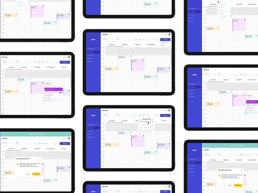 Peep: A complete booking system for salons, barbers and spas 1
