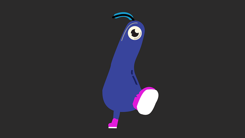 WalkCycle frame by frame aftereffect