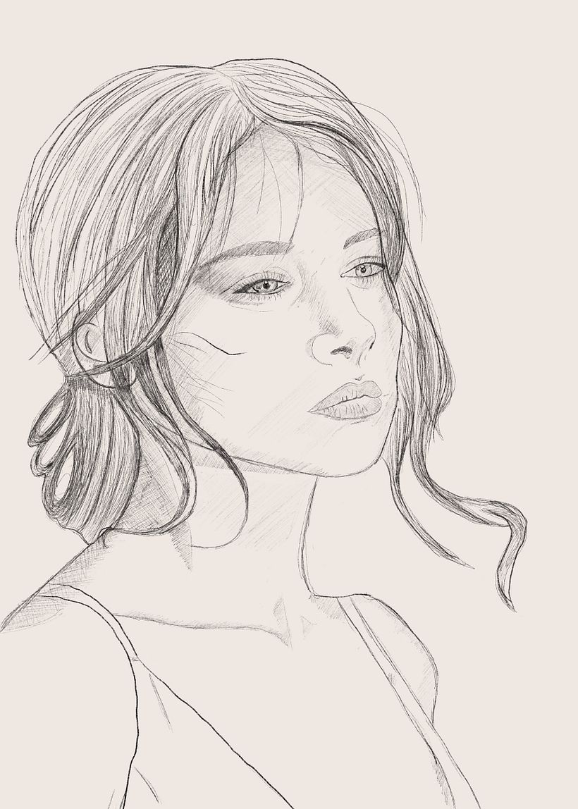 Mi proyecto del curso: Retrato ilustrado con Procreate 5