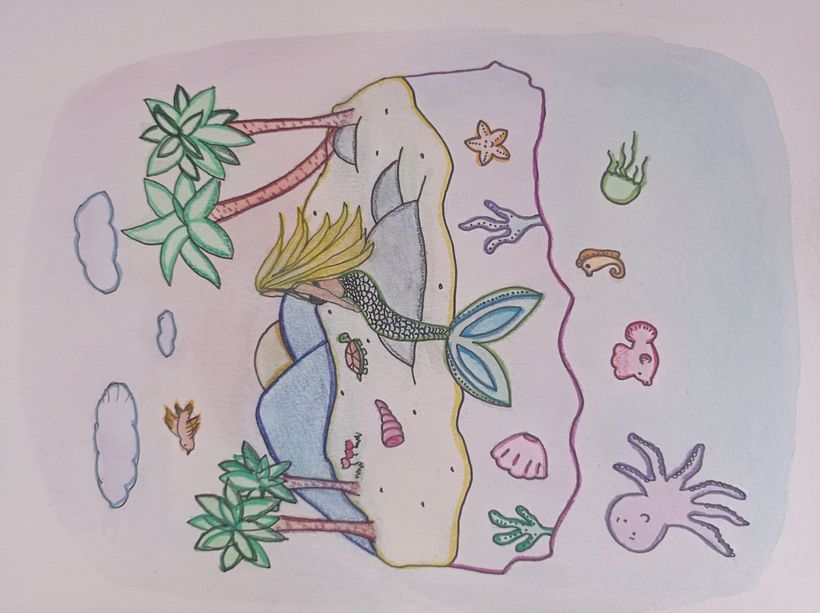 Meu projeto do curso: Técnicas de ilustração com aquarela e guache 3
