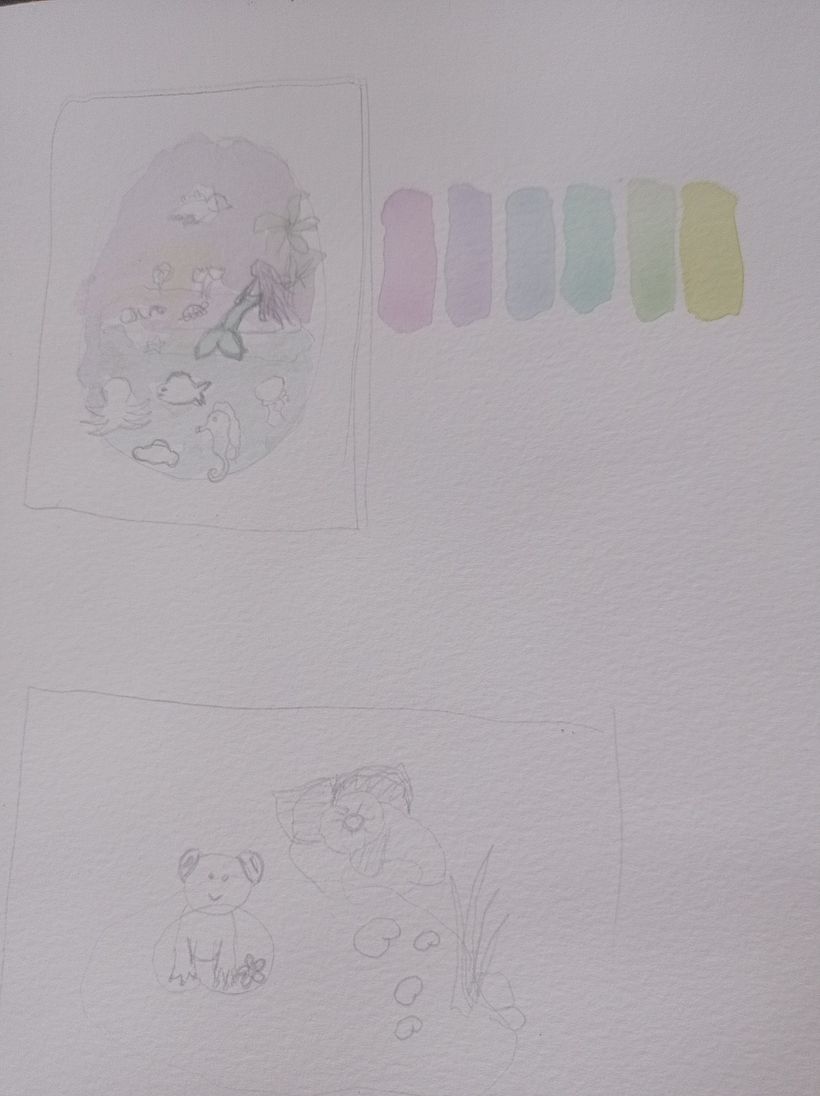 Meu projeto do curso: Técnicas de ilustração com aquarela e guache 6