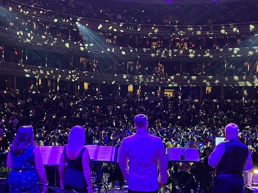 Singing for 'The 70th Latin And Ballroom Championships' - Royal Albert Hall 2022 4