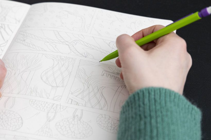 Croquis préparatoires