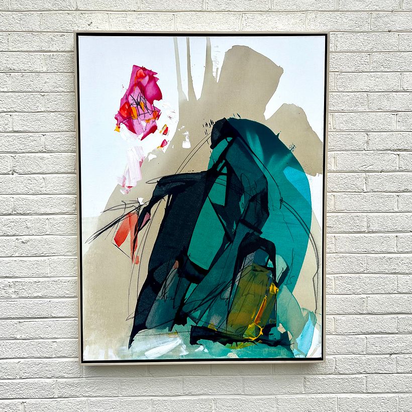 31“ x 41“, mixed media on canvas