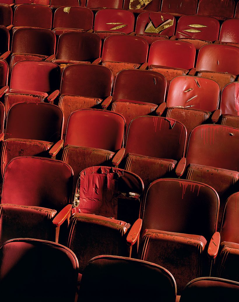 Red Chairs, Times Square NYC 1995