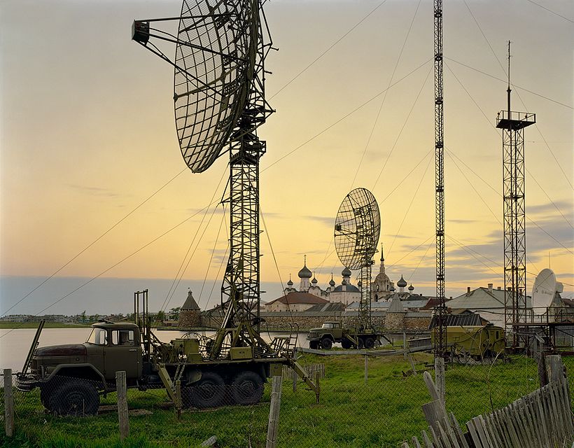 Green Trucks, White Nights, Solovki Russia 2002