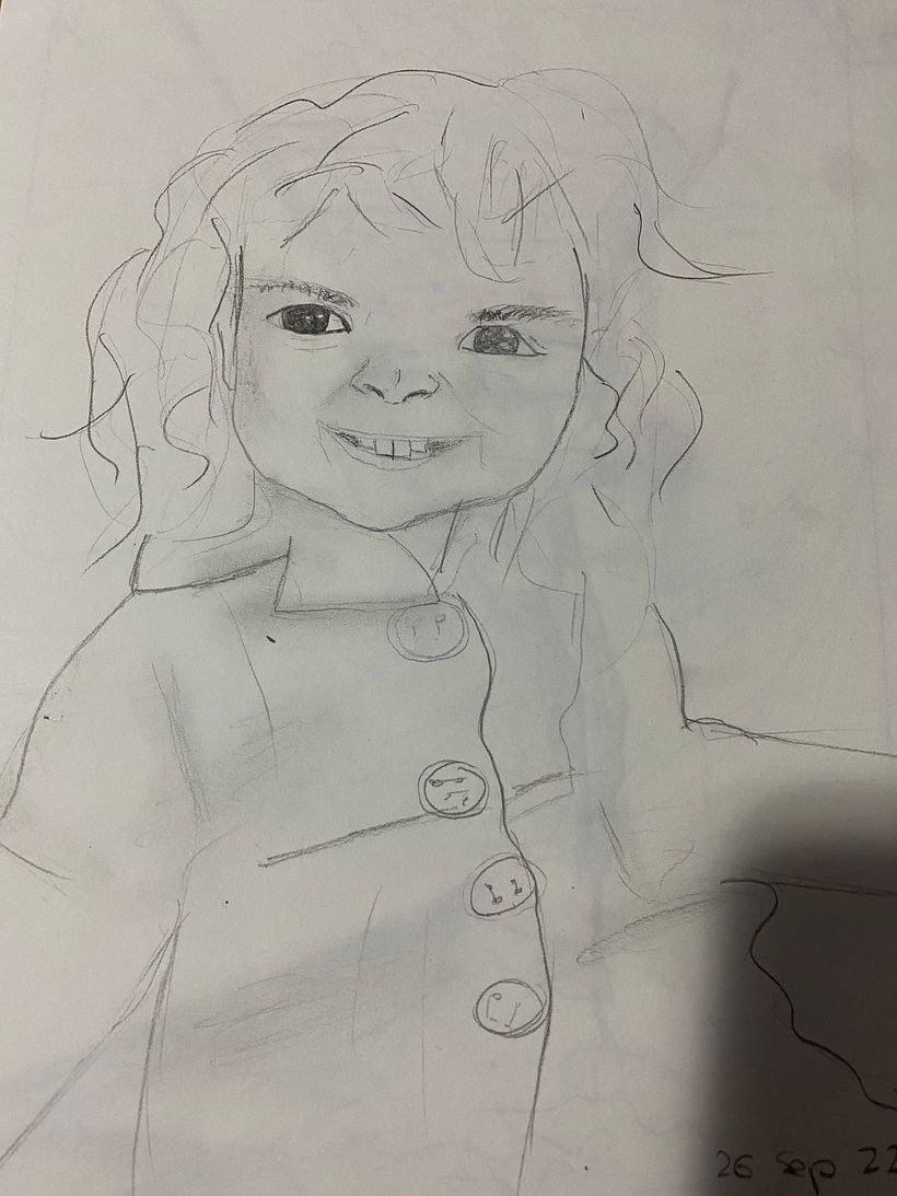 Retrato de mi hija