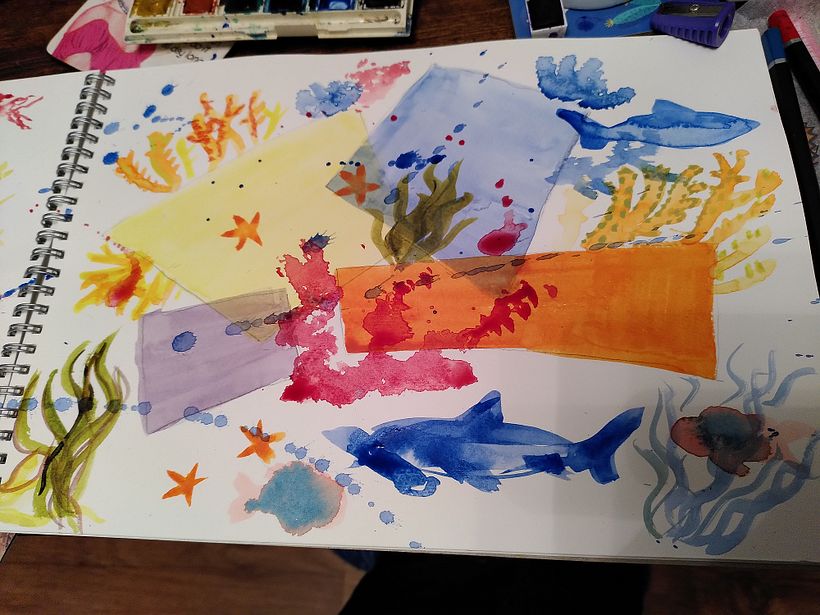 My project for course: Creative Watercolor Sketching for Beginners 2