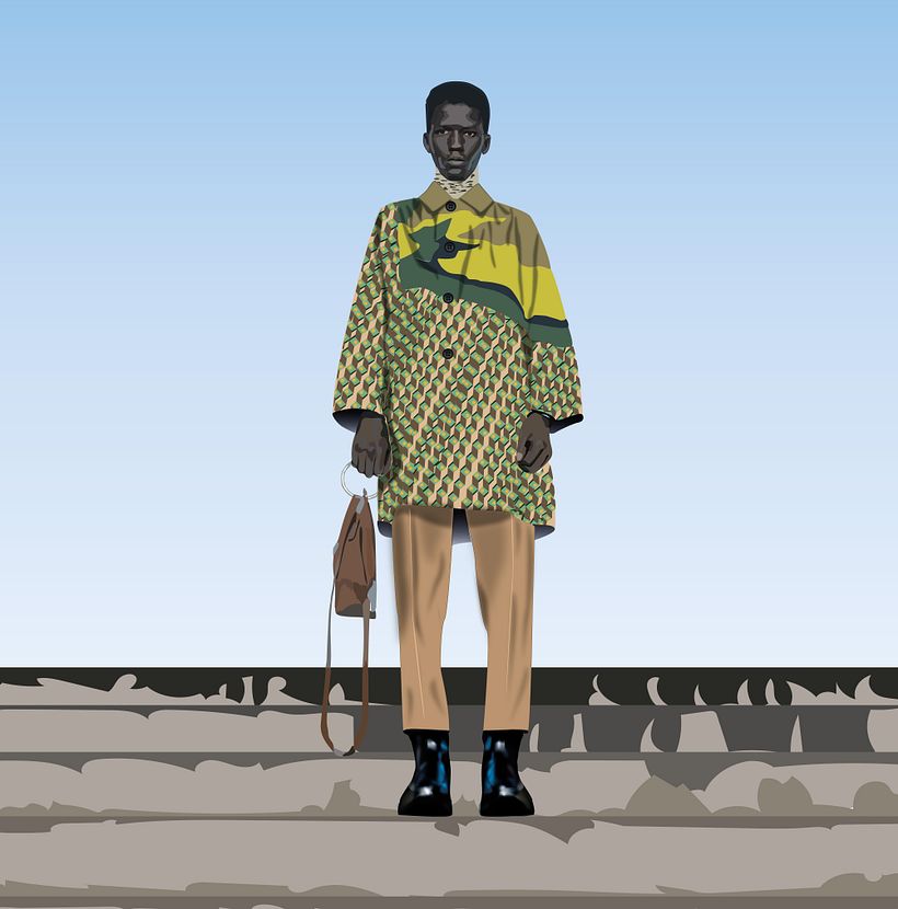 Ilustración digital masculina 4