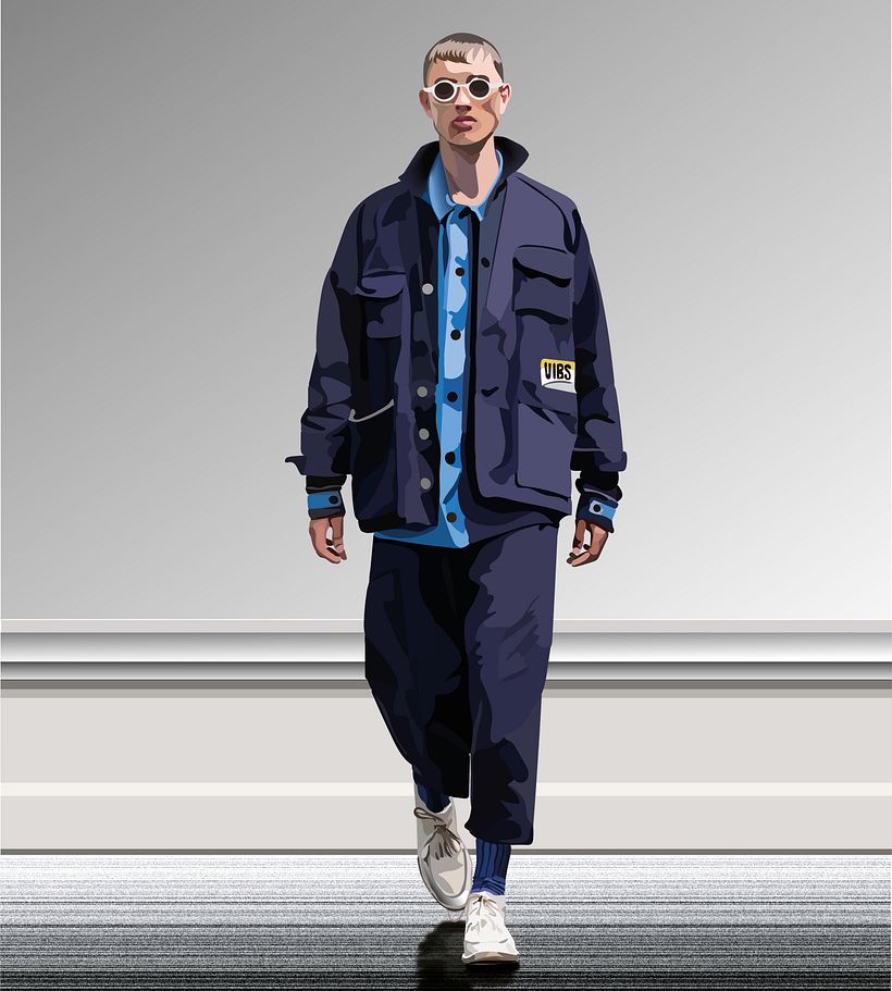 Ilustración digital masculina 6