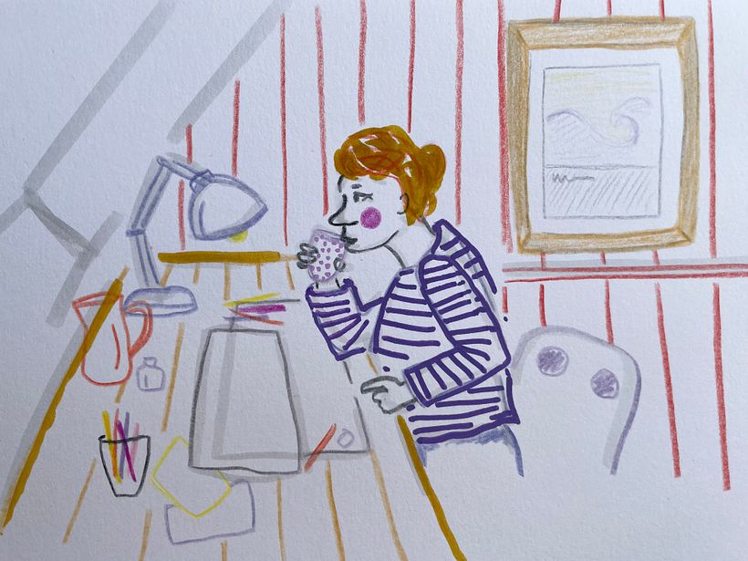My project for course: Character Creation from Observational Drawings - Ilustrație tradițională