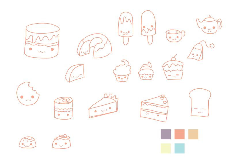 First sketches