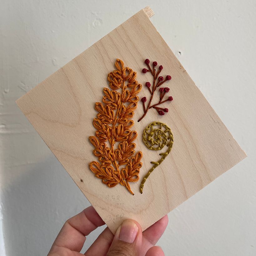 Testing the design on a scrap of plywood before moving on to final production.