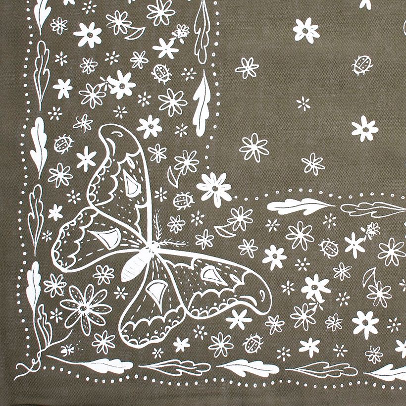 Katy Dika x Tiny Showcase- Atlas Staghorn Bandana 4