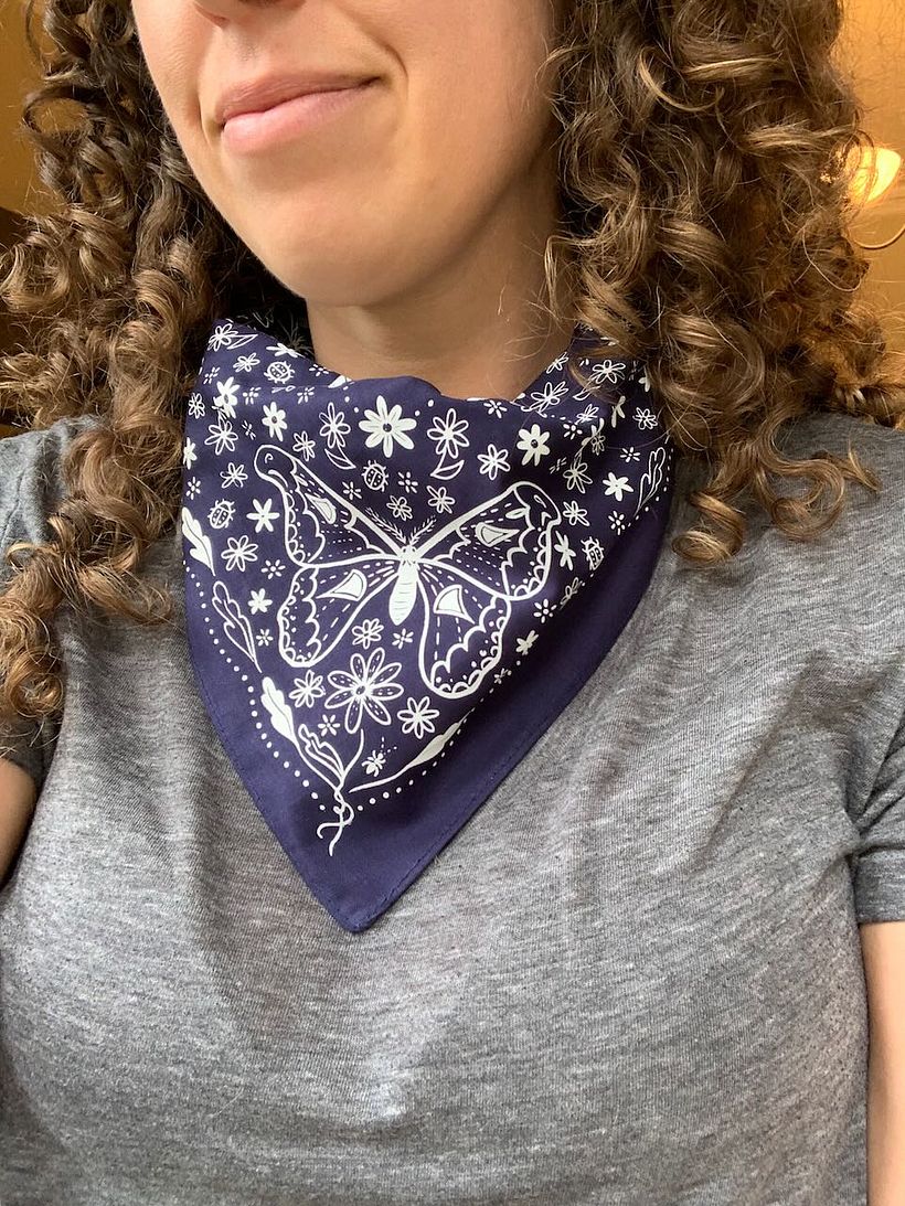 Katy Dika x Tiny Showcase- Atlas Staghorn Bandana 7