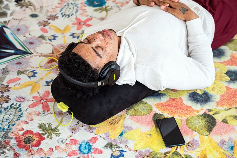 Wave is a combination of music driven meditation app and physical connected products.