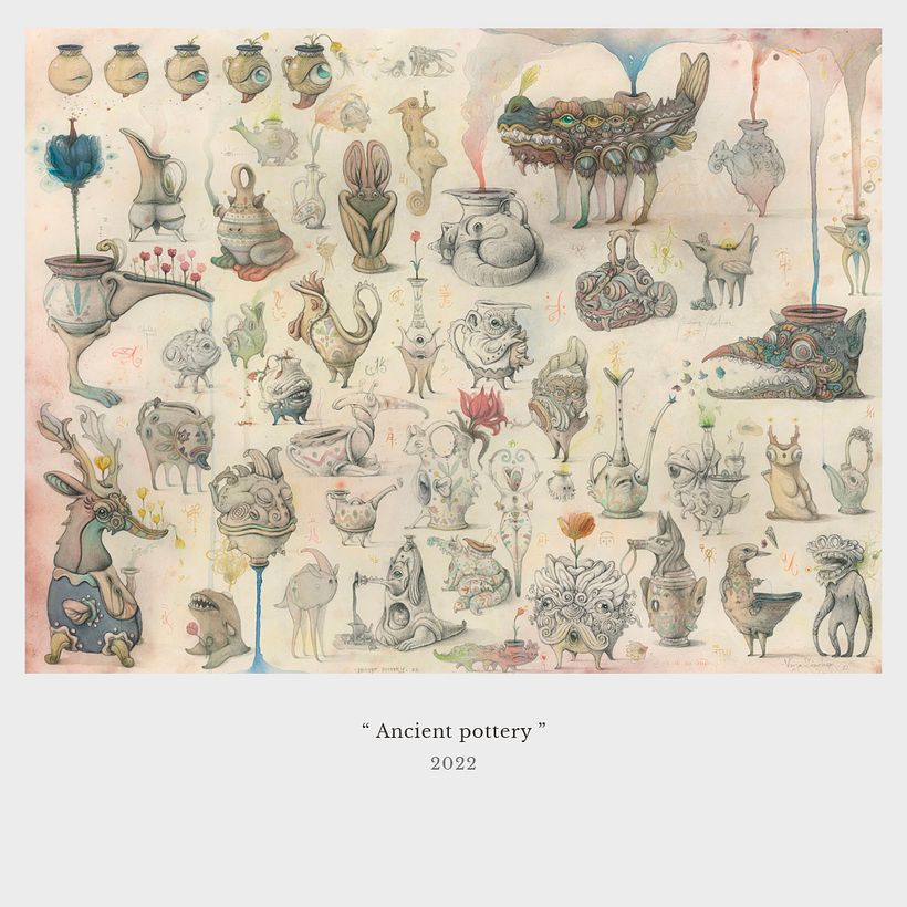 "Ancient pottery" by Vorja Sánchez