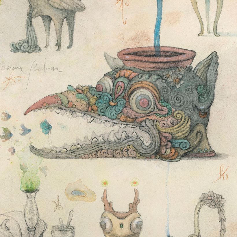 Detalle de "Ancient pottery" by Vorja Sánchez