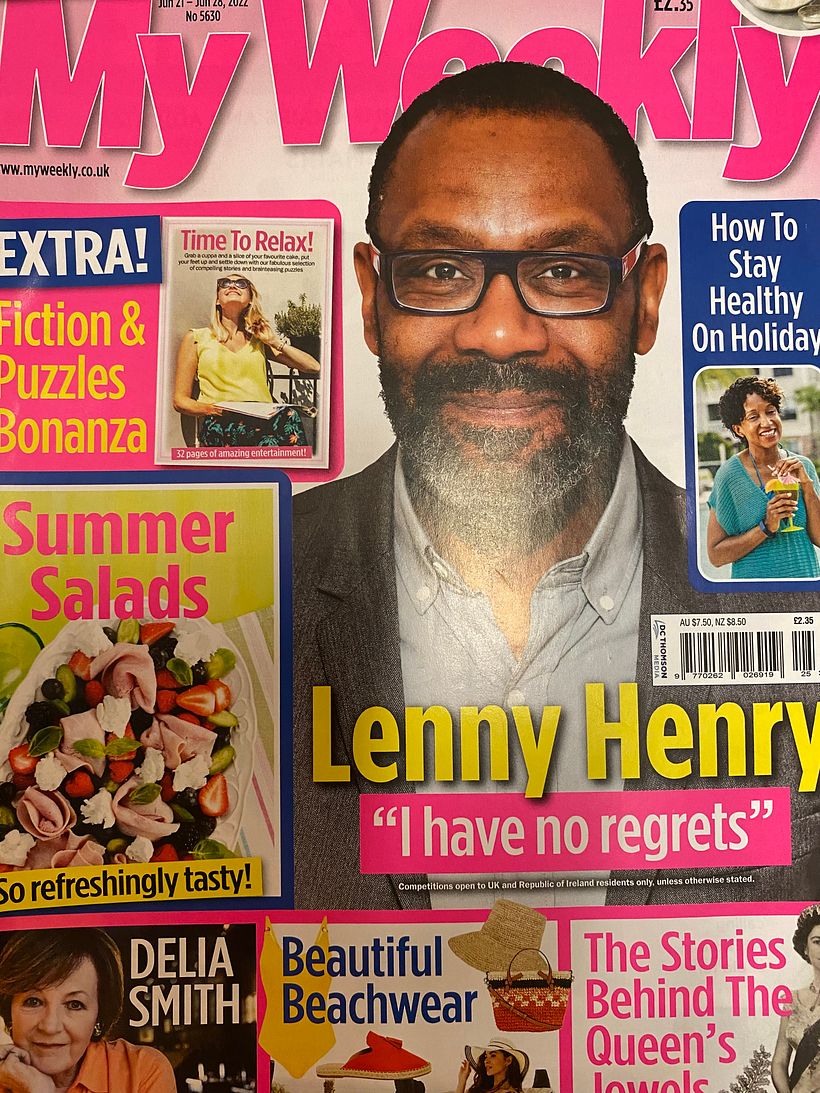 I write a lot of short stories for My Weekly magazine