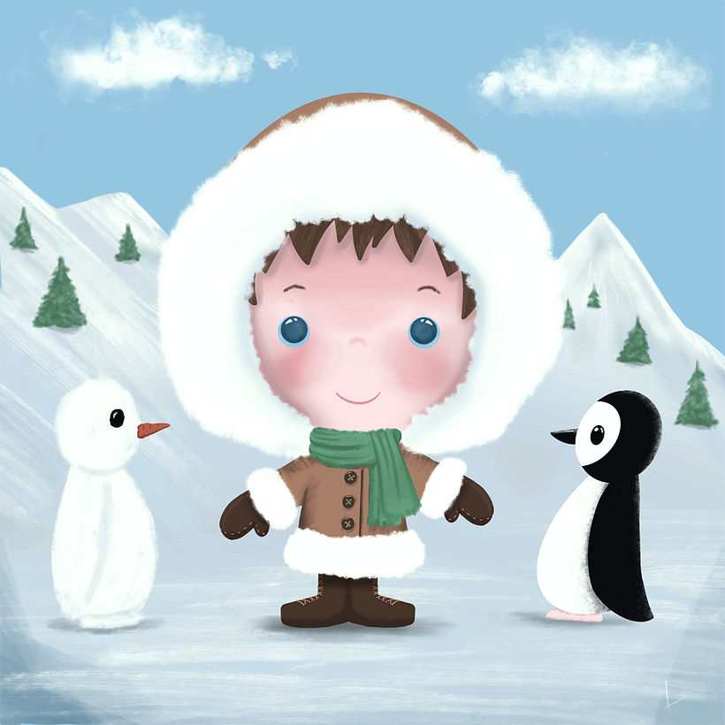 These are various illustrations I have made for my kids and/or for fun. Most have been created in Illustrator or Procreate. 5