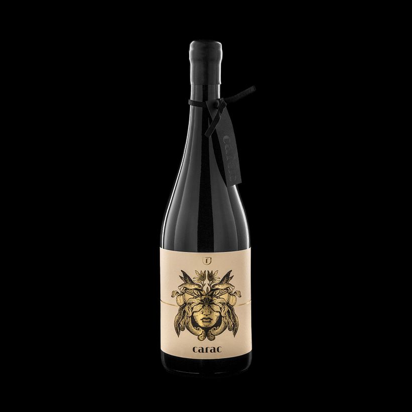 CARAC | Naming, branding and label design 2